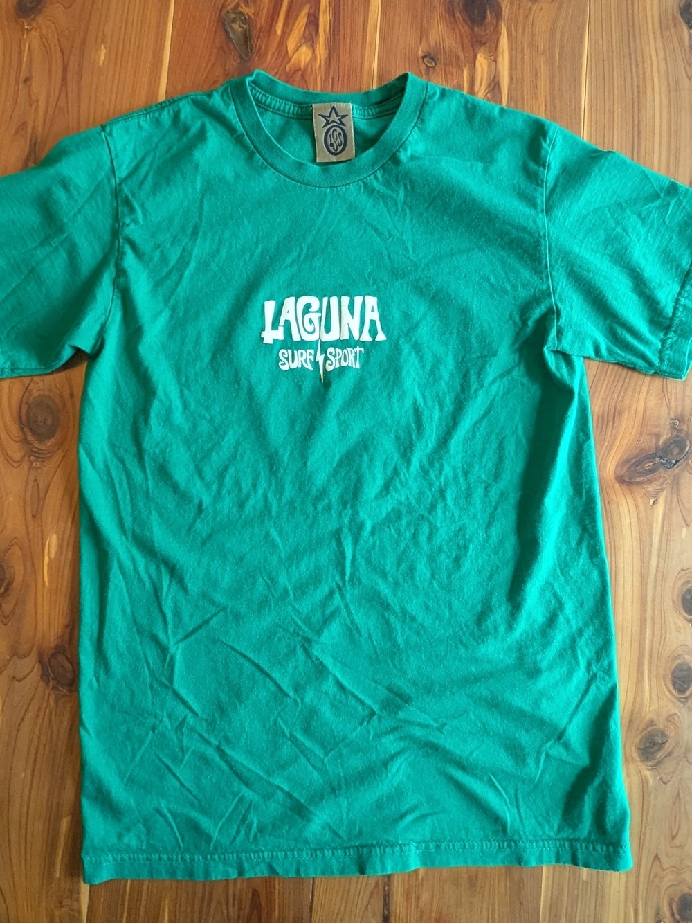 Men's Short Sleeve Green Tee